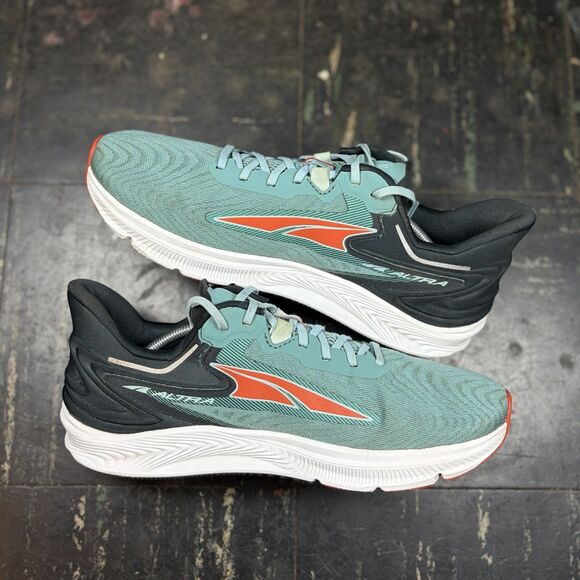 Altra Torin 6 Dusty Teal Coral Running Race Shoes 500601 Adult Men's 10 - Picture 2 of 6